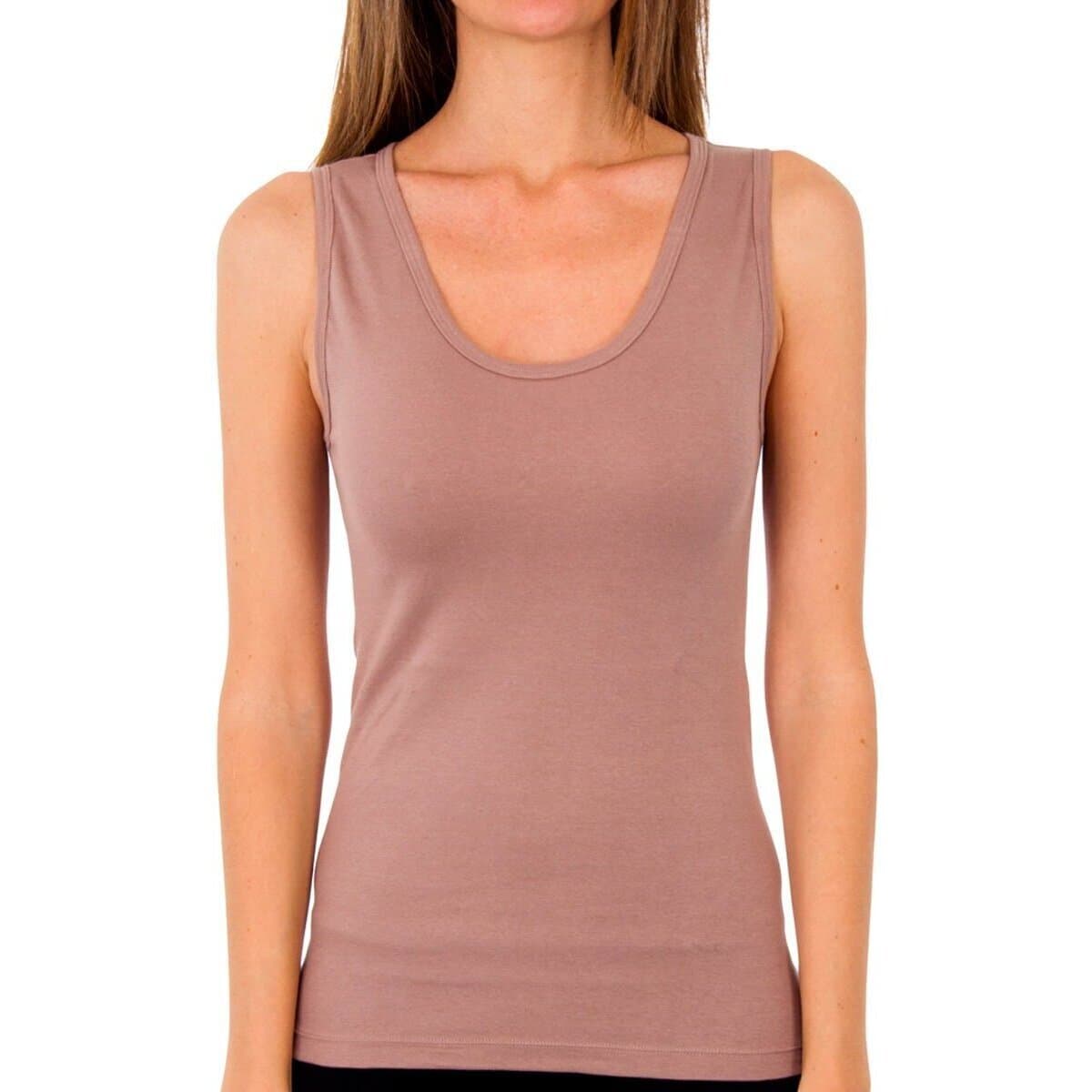 Women's T-Shirts Abanderado Brown