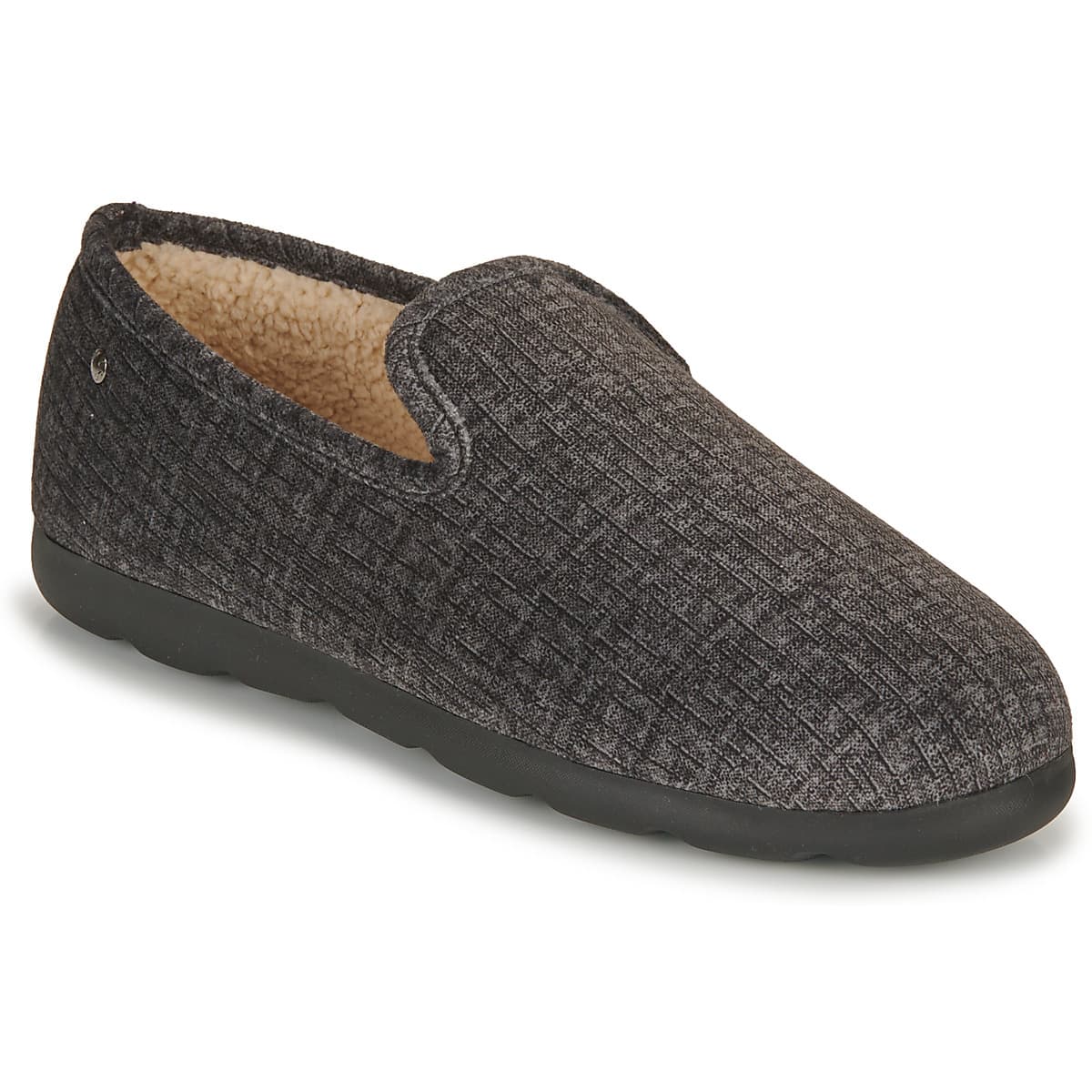 Men's House Slippers Isotoner Gray