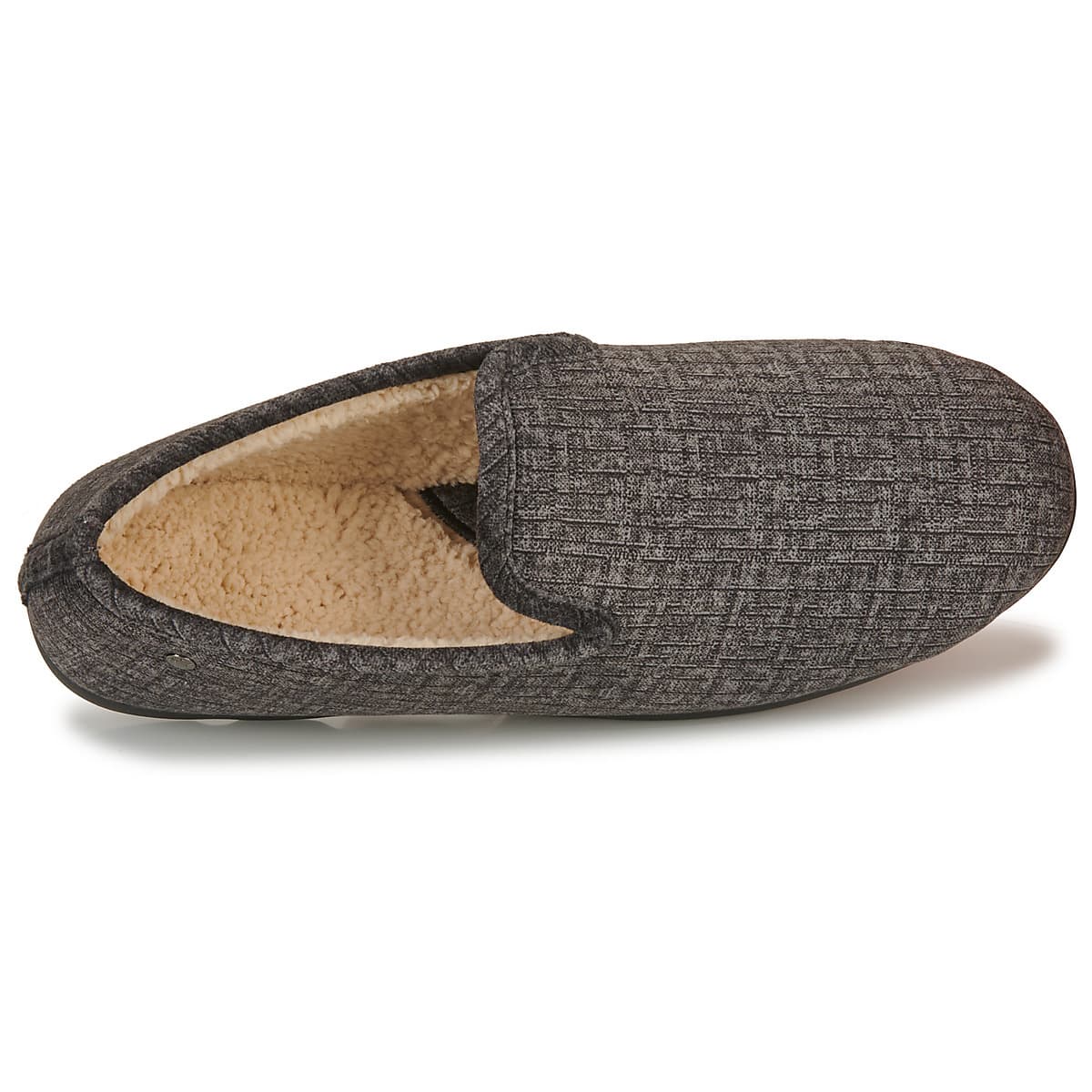 Men's House Slippers Isotoner Gray