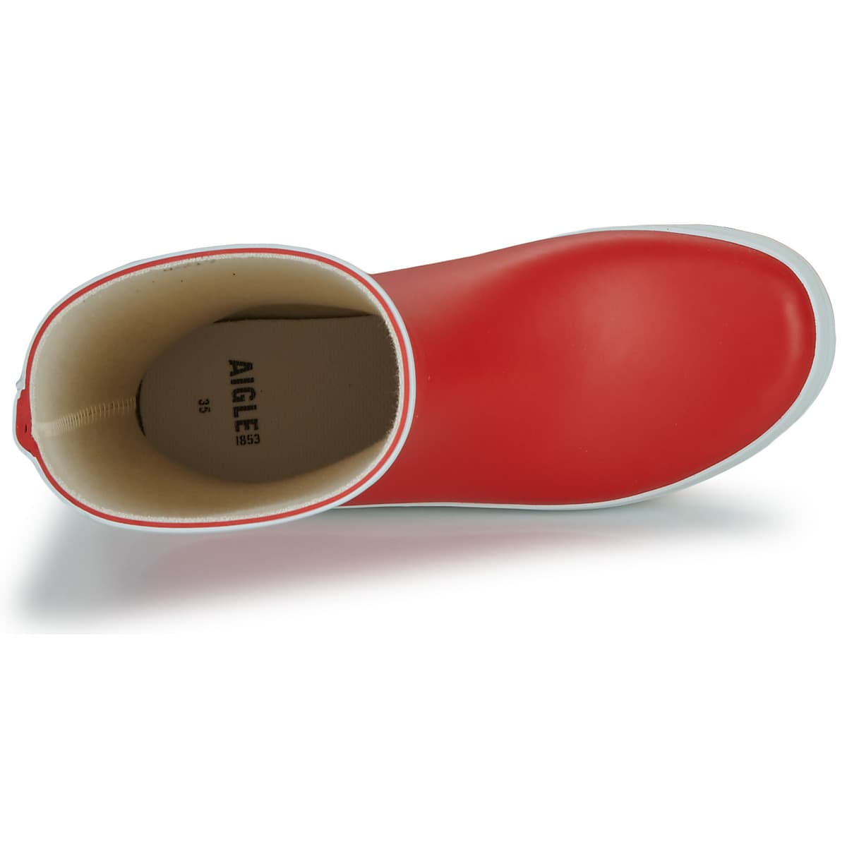 Girls' Wellington Boots Aigle Red