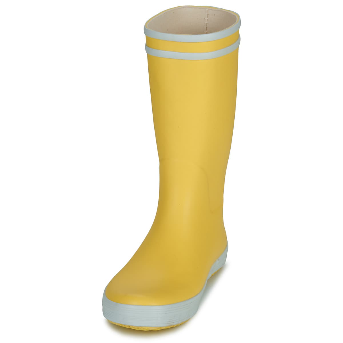 Boys' Wellington Boots Aigle Yellow