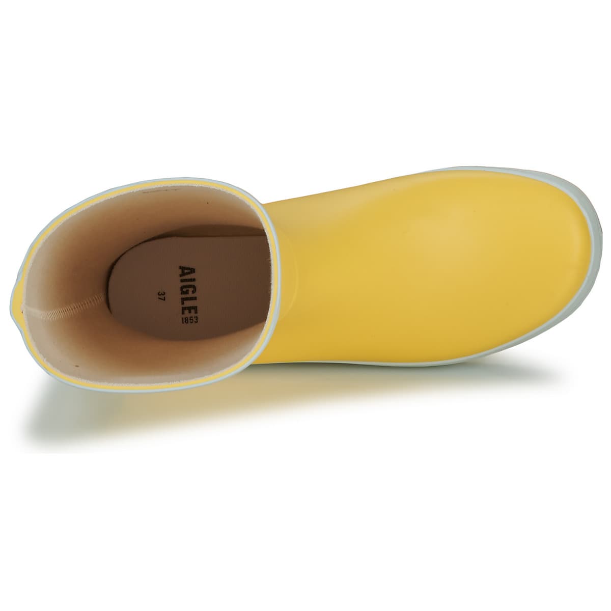 Boys' Wellington Boots Aigle Yellow