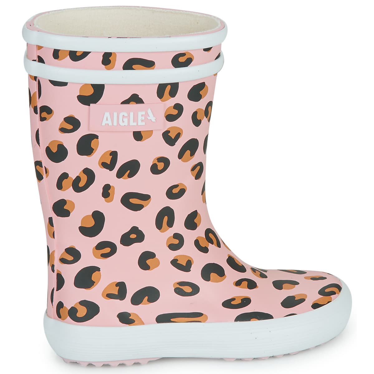 Girls' Wellington Boots Aigle Pink