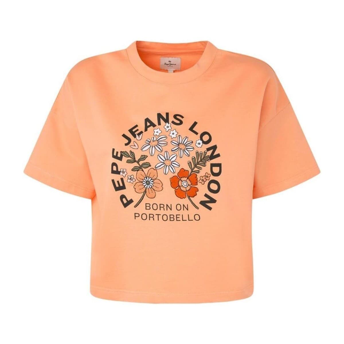 Women's T-Shirts Pepe Jeans Orange