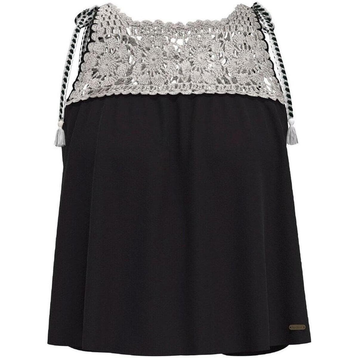 Women's T-Shirts Pepe Jeans Black