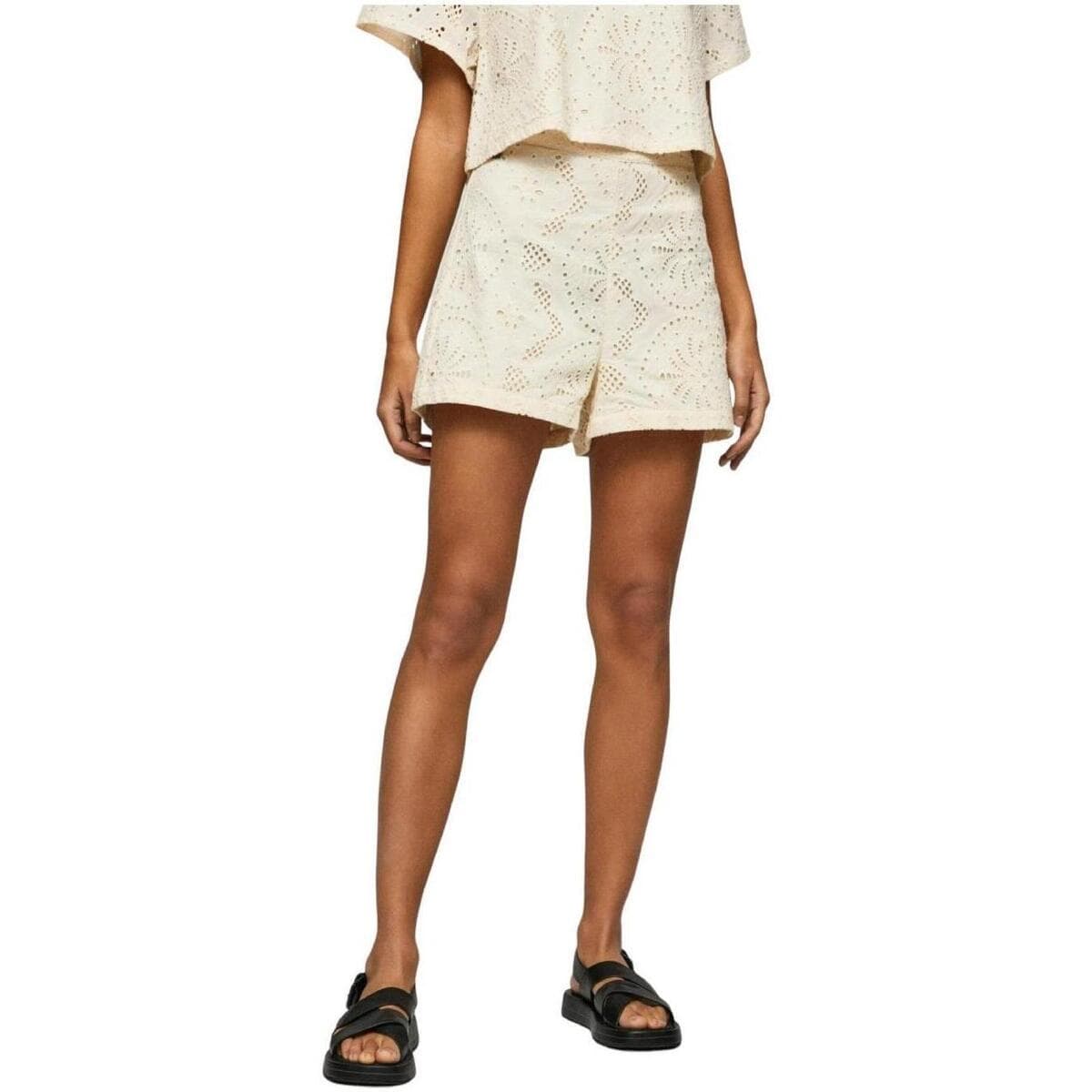 Women's Skirts Pepe Jeans Beige