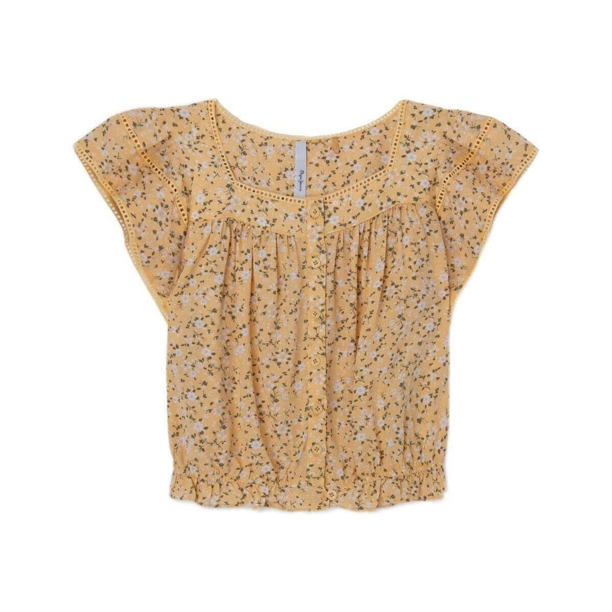 Girls' T-Shirts Pepe Jeans Yellow