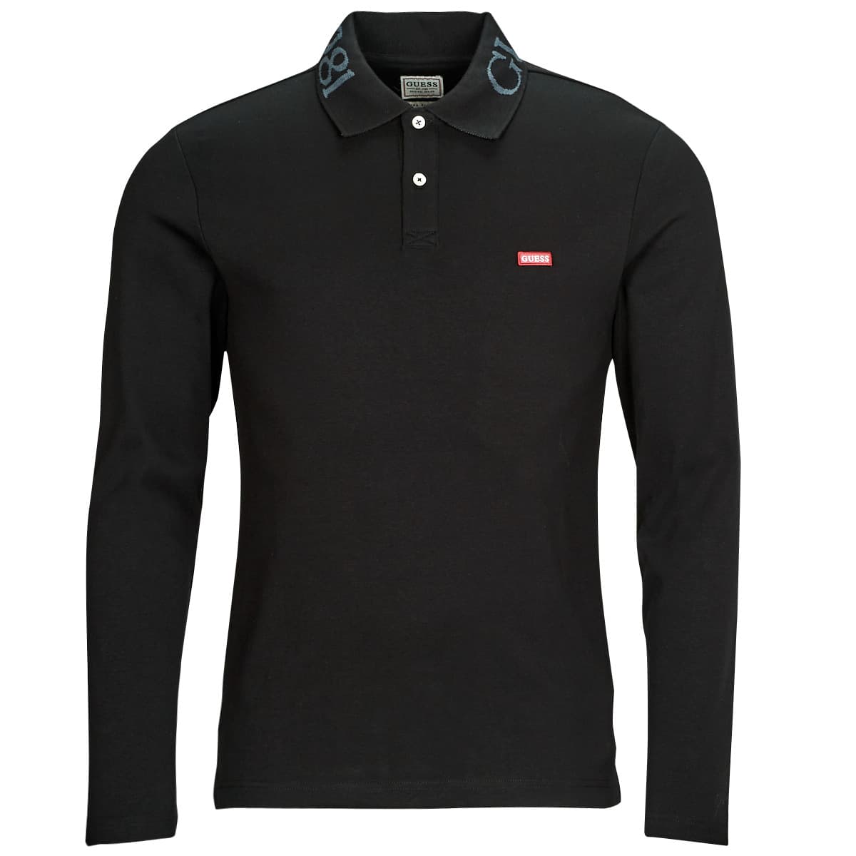 Men's Polo Shirts Guess Black