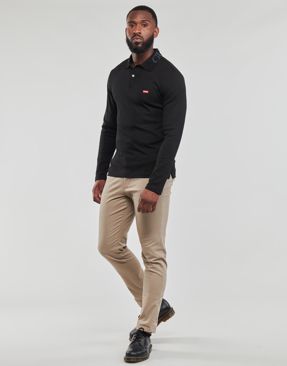 Men's Polo Shirts Guess Black