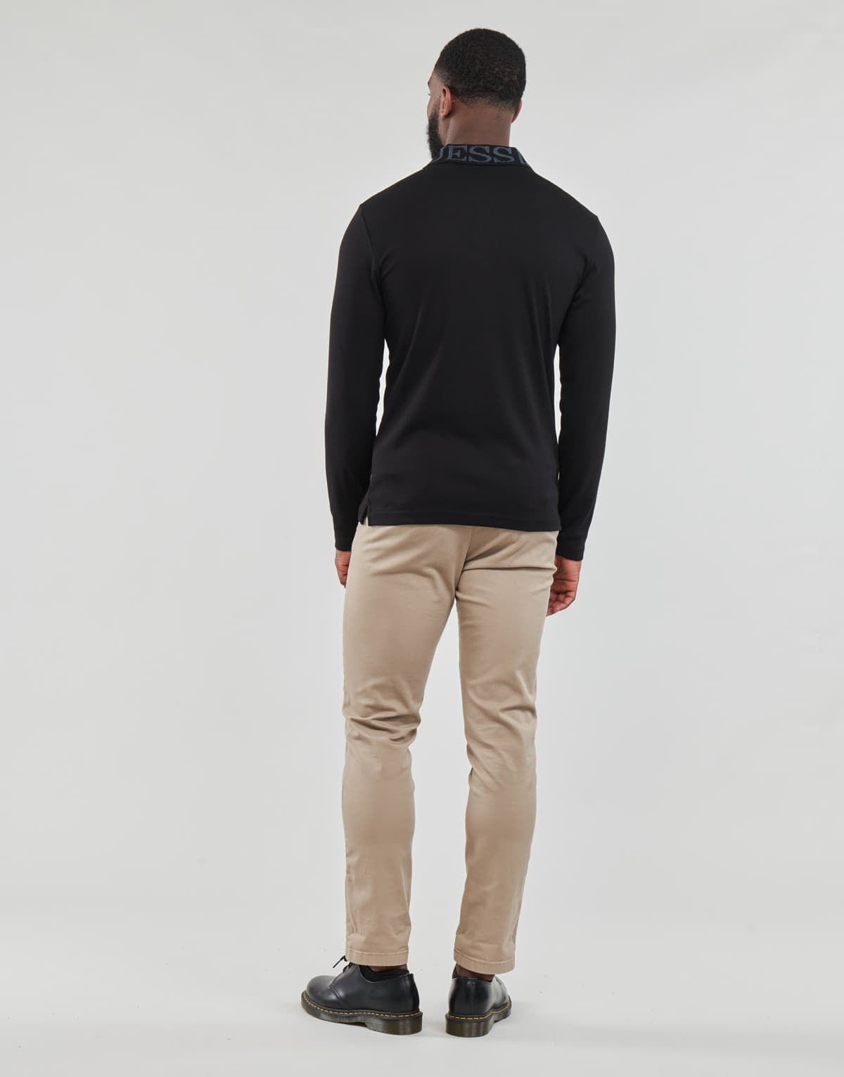 Men's Polo Shirts Guess Black