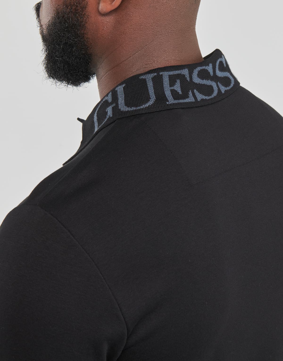 Men's Polo Shirts Guess Black