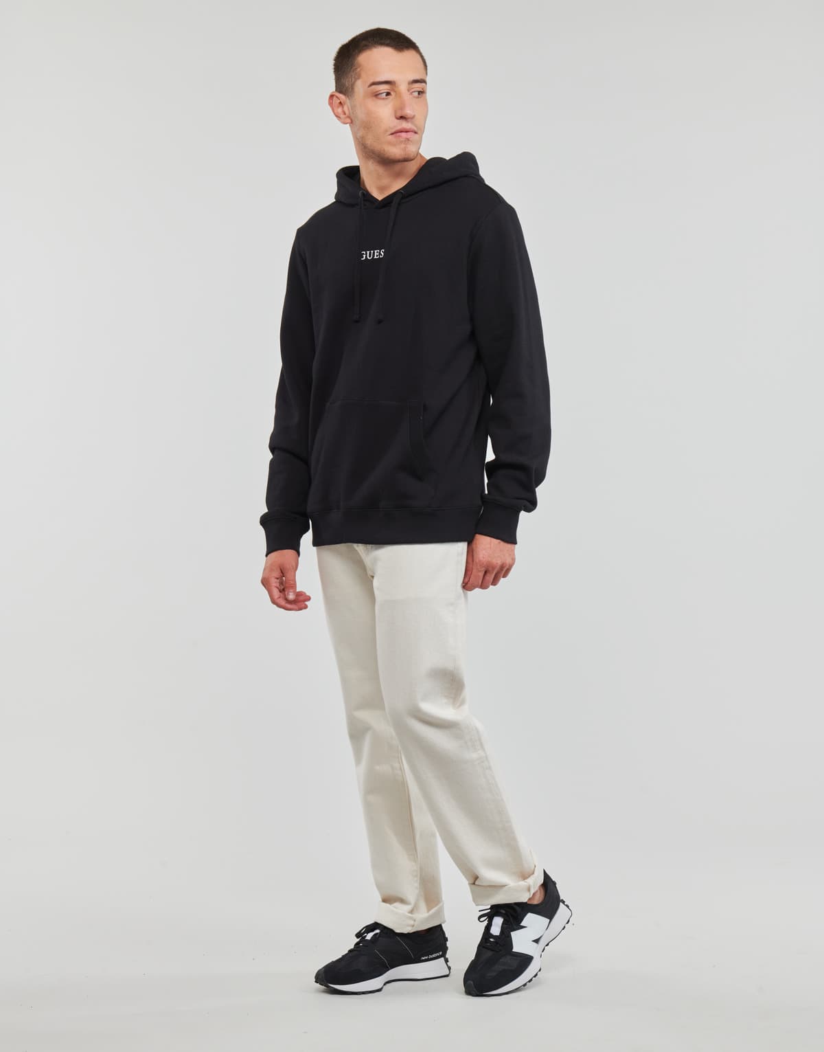 Men's Sweatshirts Guess Black