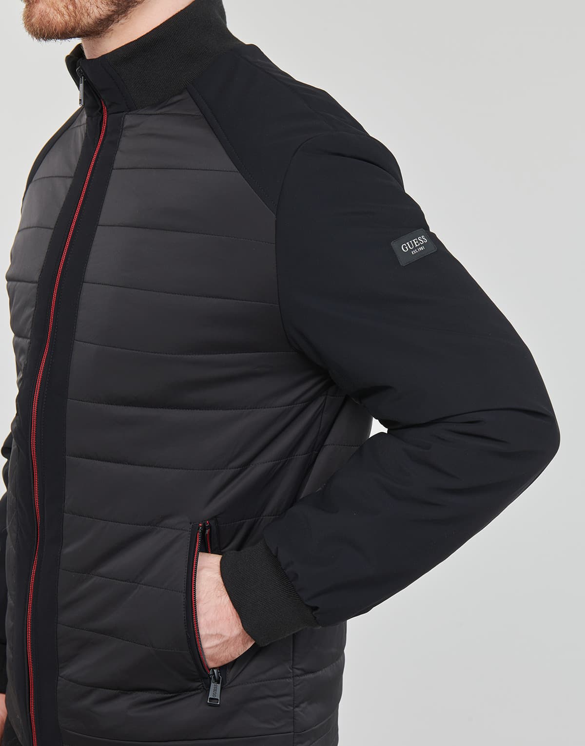 Men's Jackets Guess Black