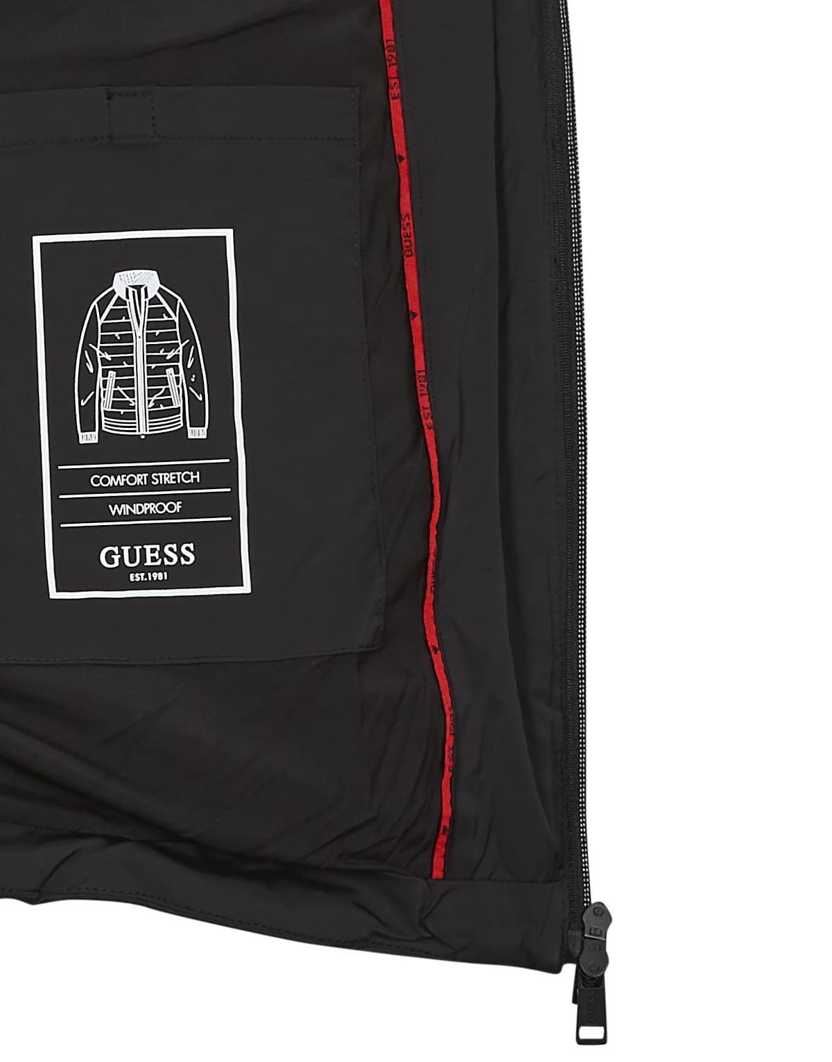 Men's Jackets Guess Black