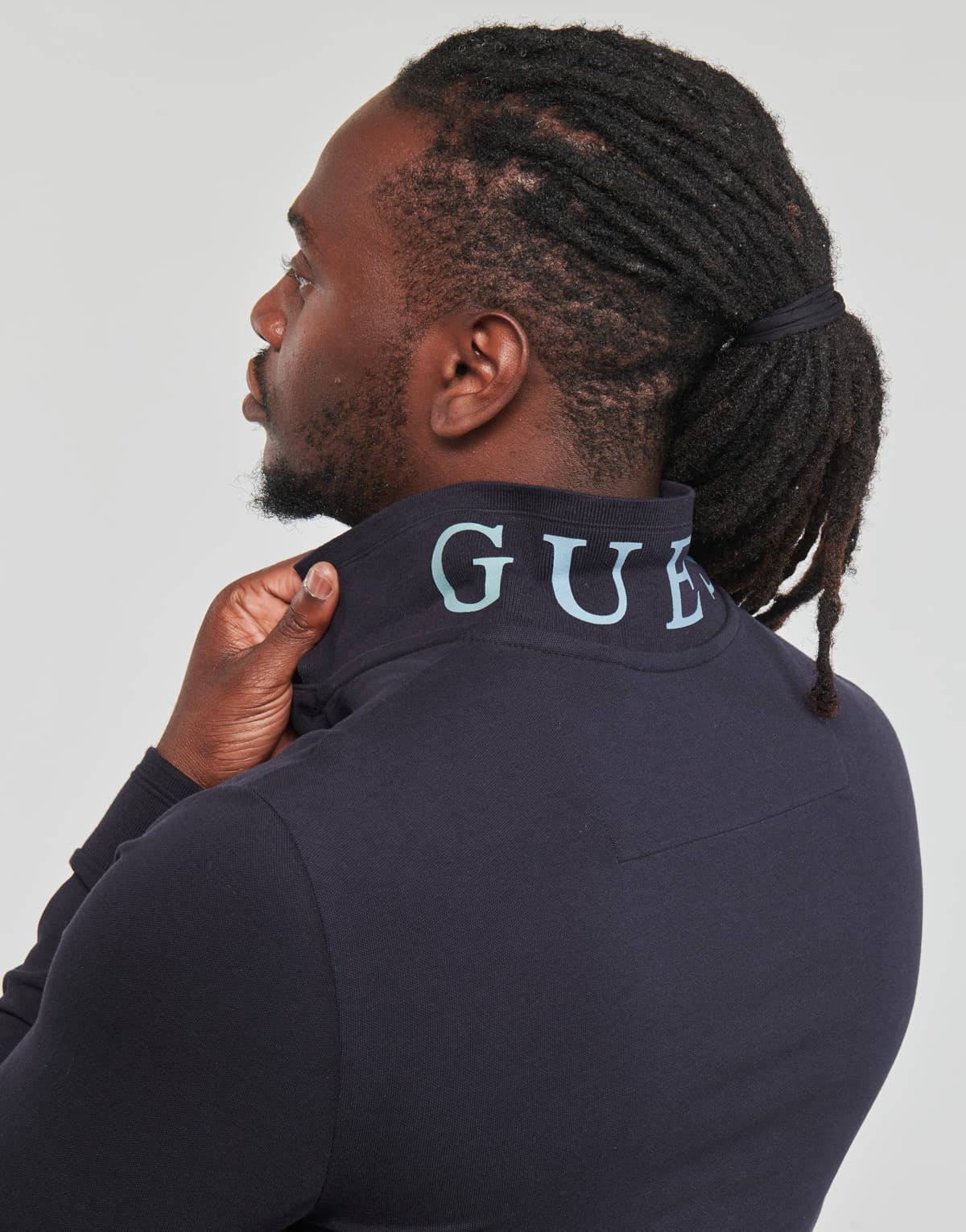 Men's Polo Shirts Guess Blue