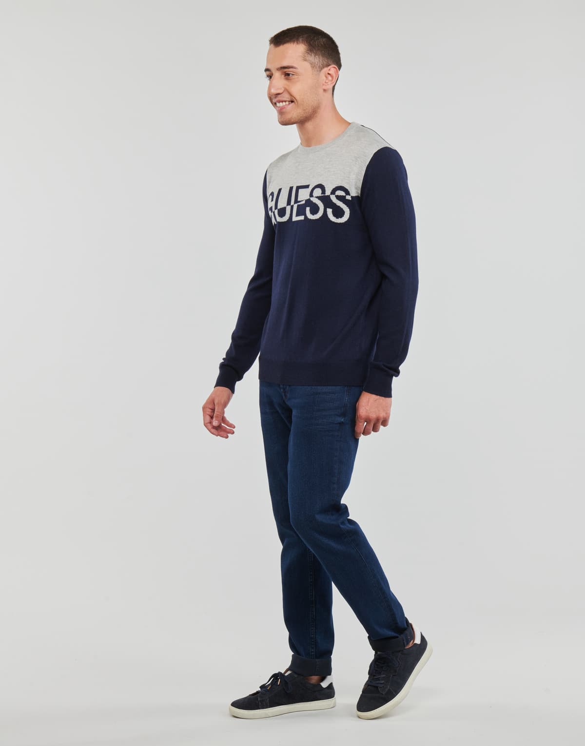 Men's Sweaters Guess Blue