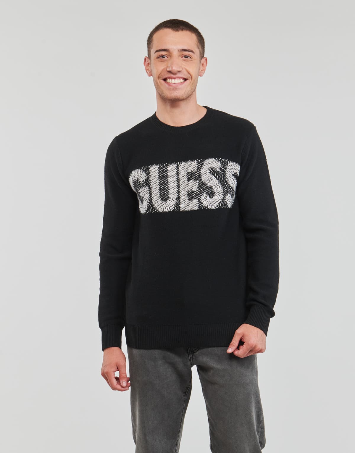 Men's Sweaters Guess Black