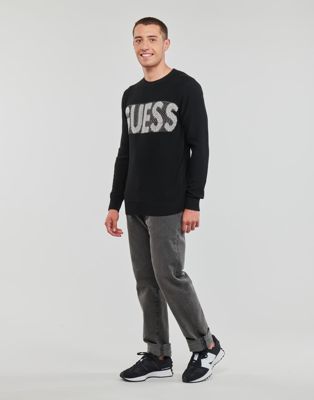 Men's Sweaters Guess Black