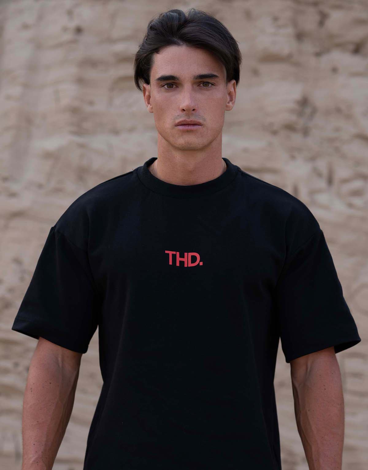 Men's T-Shirts THEAD. Black