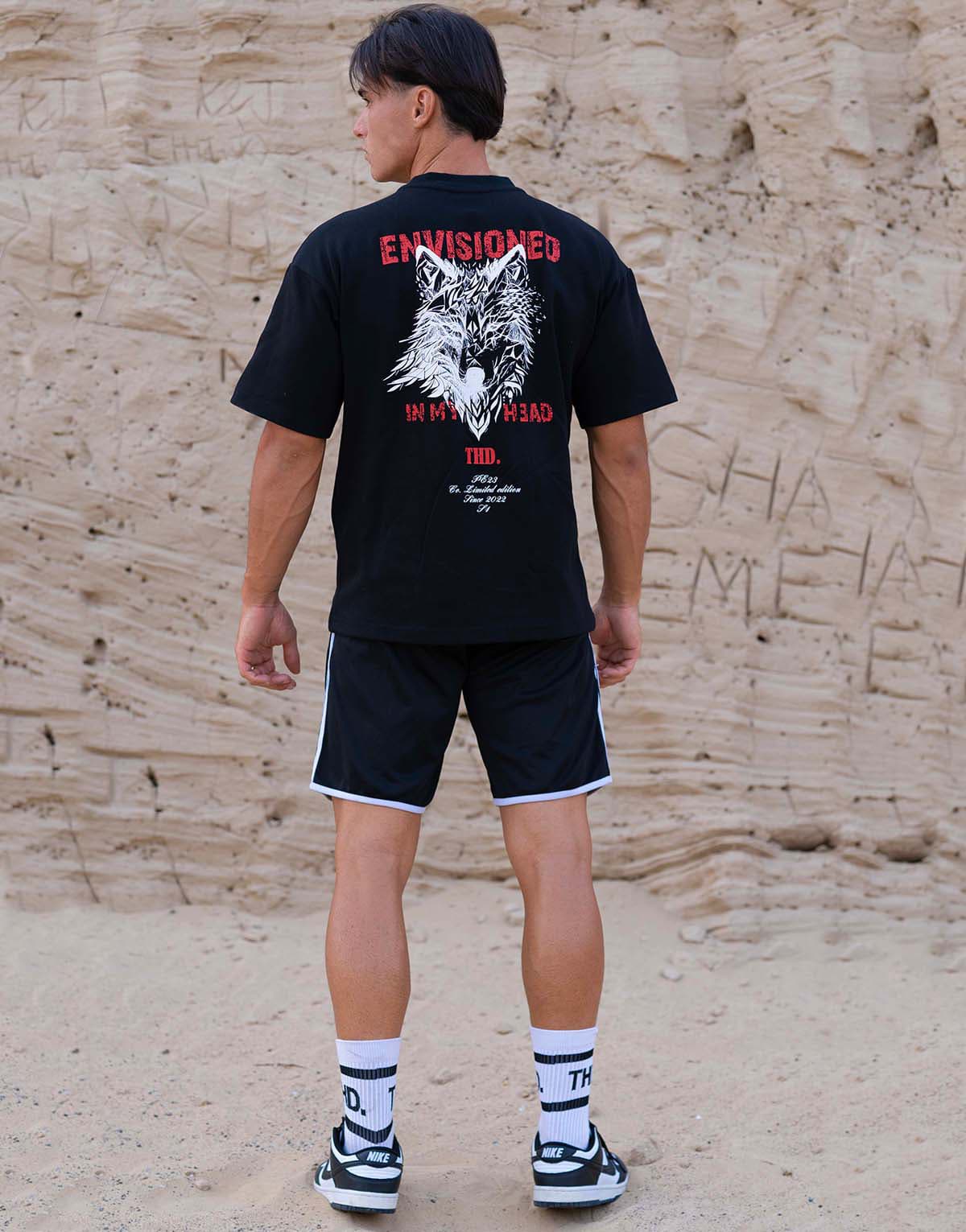 Men's T-Shirts THEAD. Black