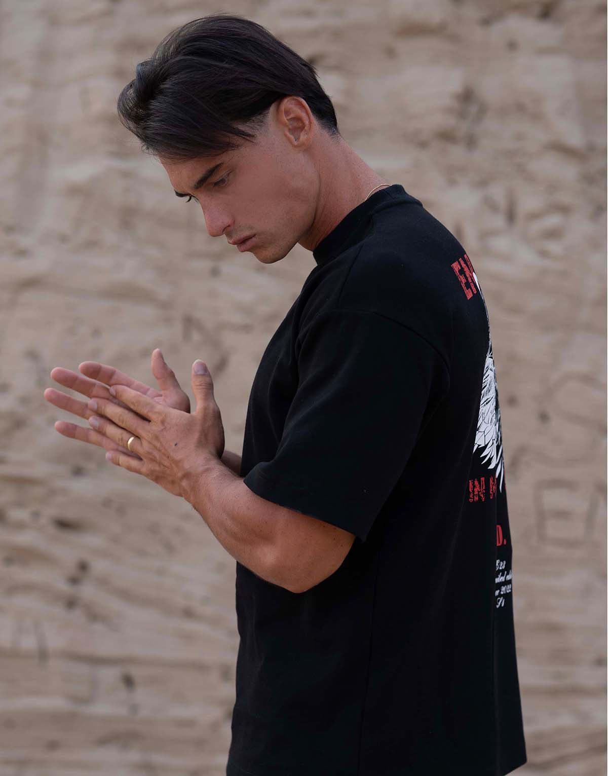 Men's T-Shirts THEAD. Black