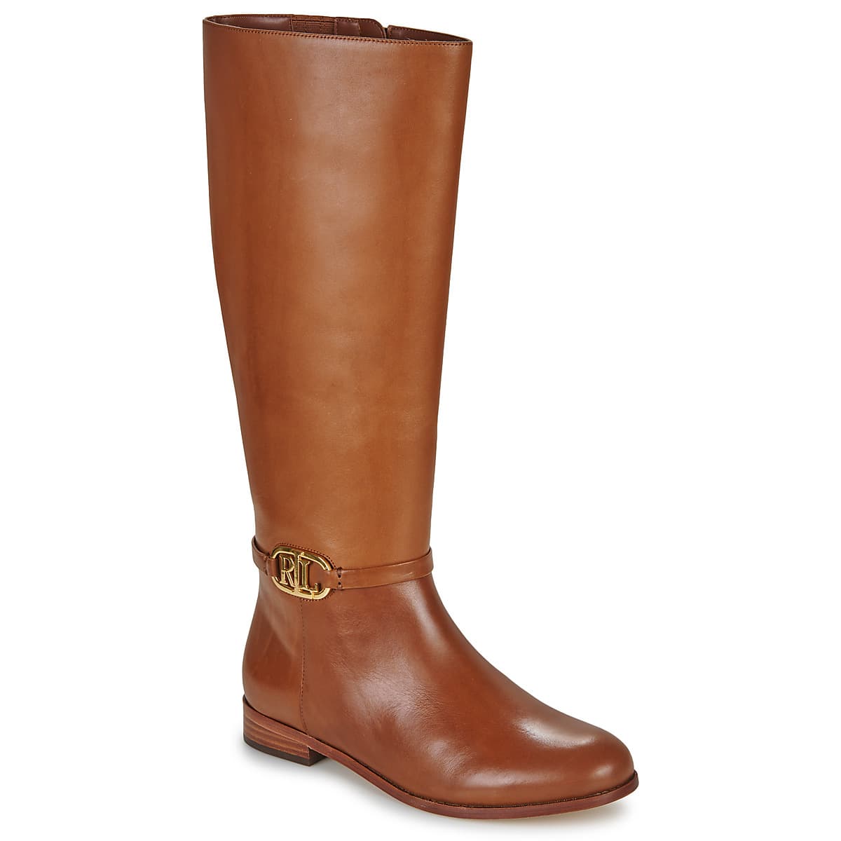 Μπότες χωρίς τακούνι Lauren Ralph Lauren BRIDGETTE-BOOTS-TALL BOOT