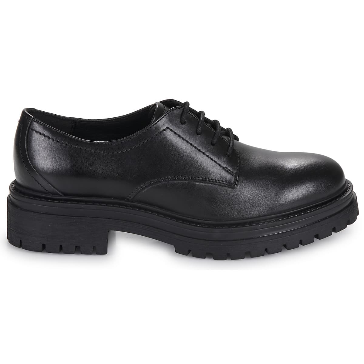 Women's Derby Shoes Geox Black