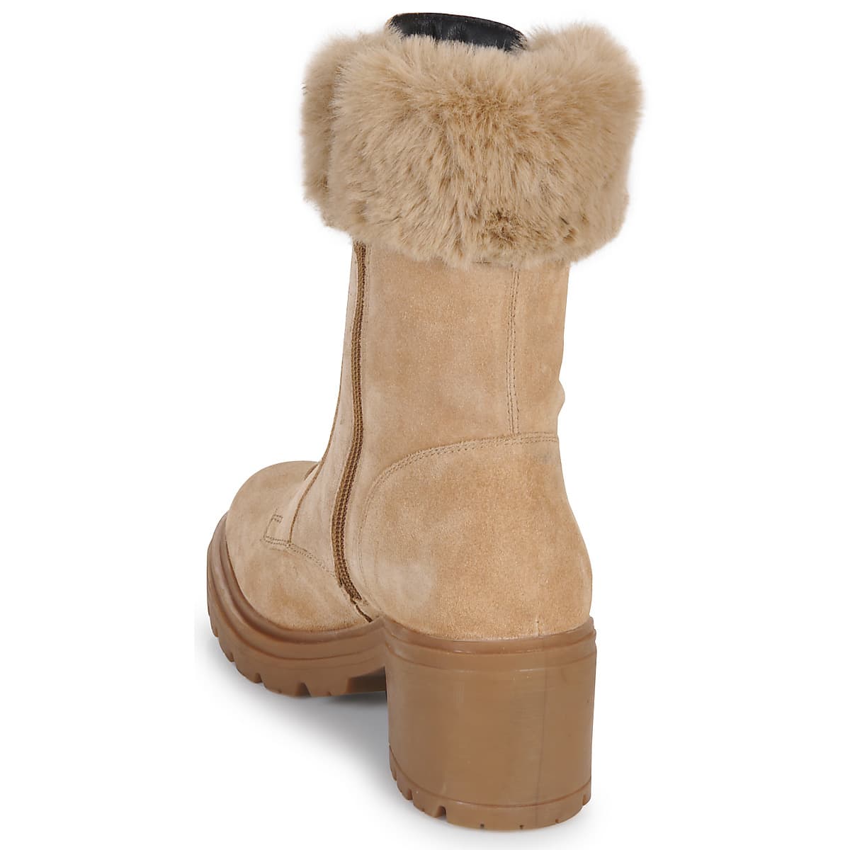 Women's Ankle Boots Geox Brown