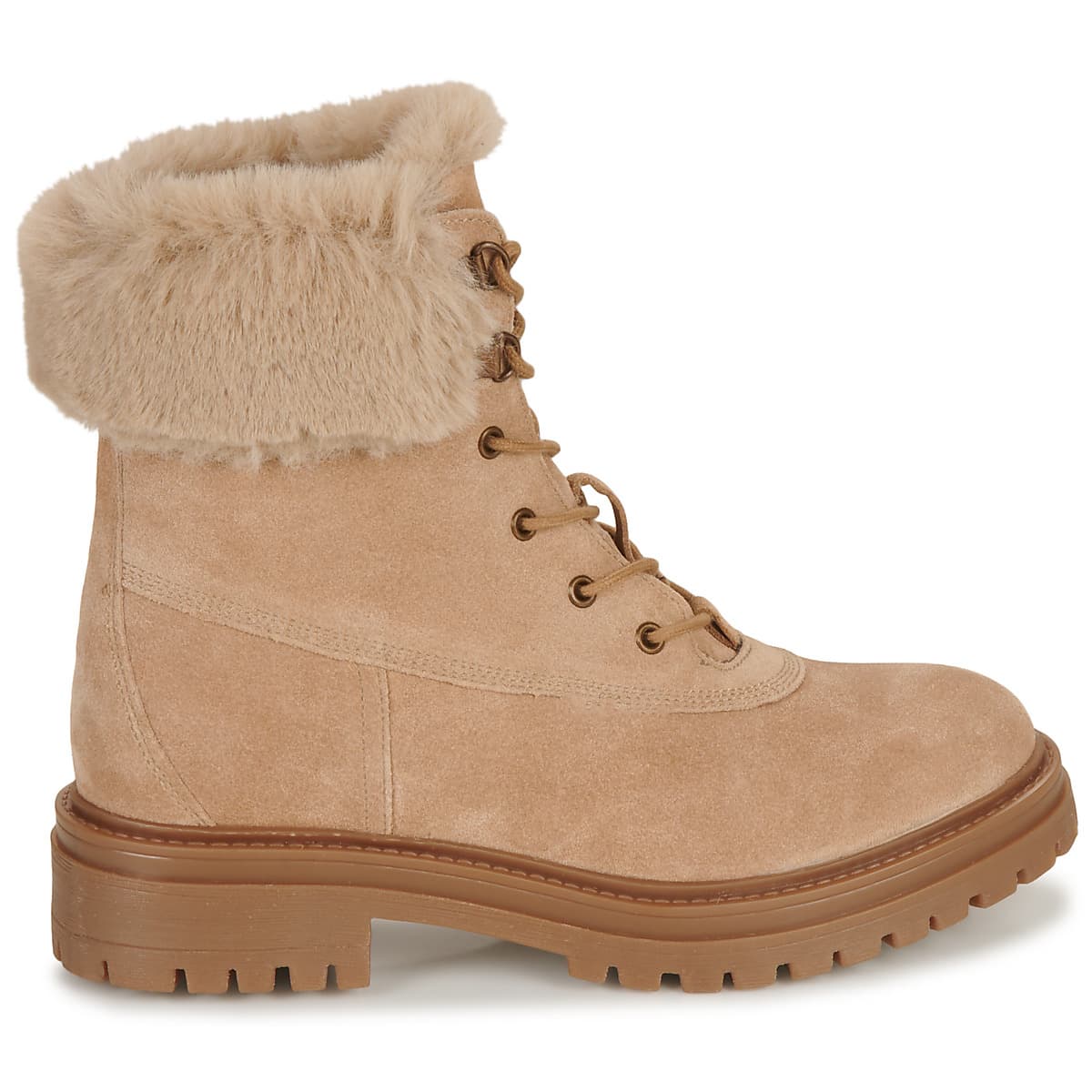 Women's Boots Geox Brown