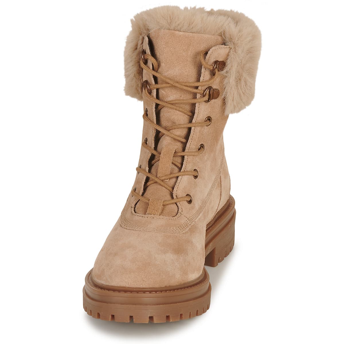 Women's Boots Geox Brown