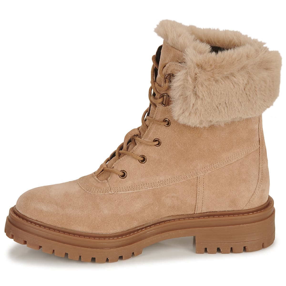 Women's Boots Geox Brown