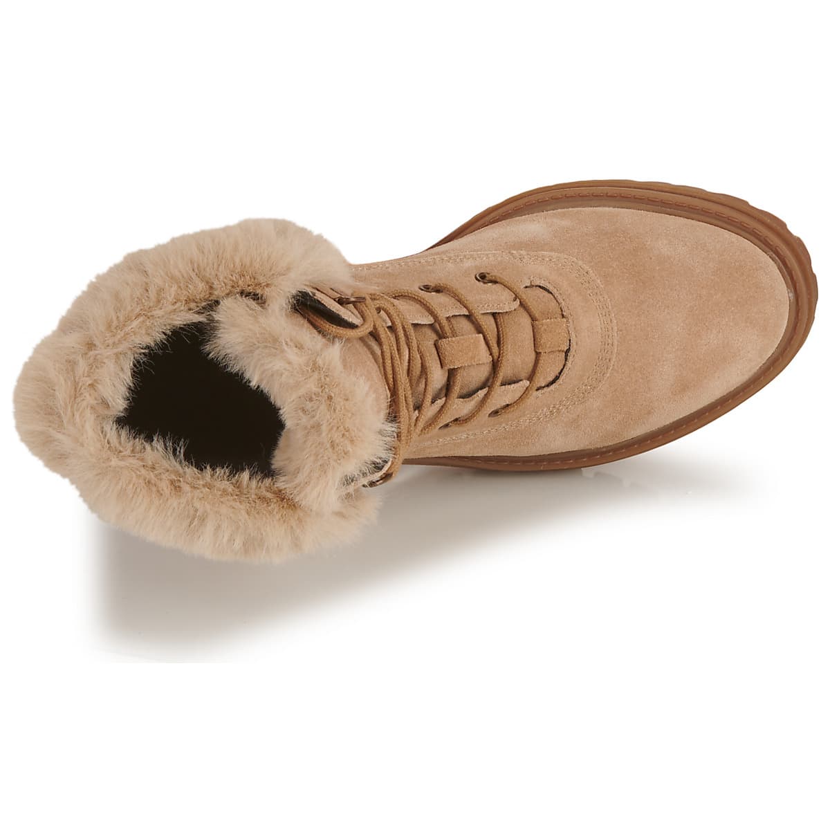 Women's Boots Geox Brown