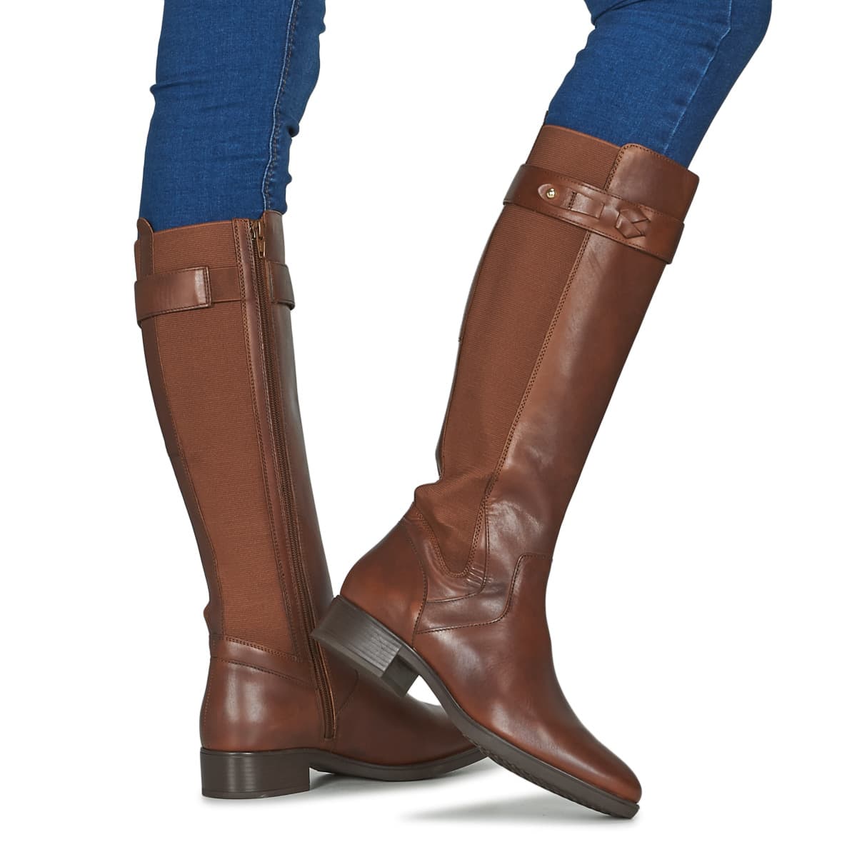 Women's Boots Geox Brown