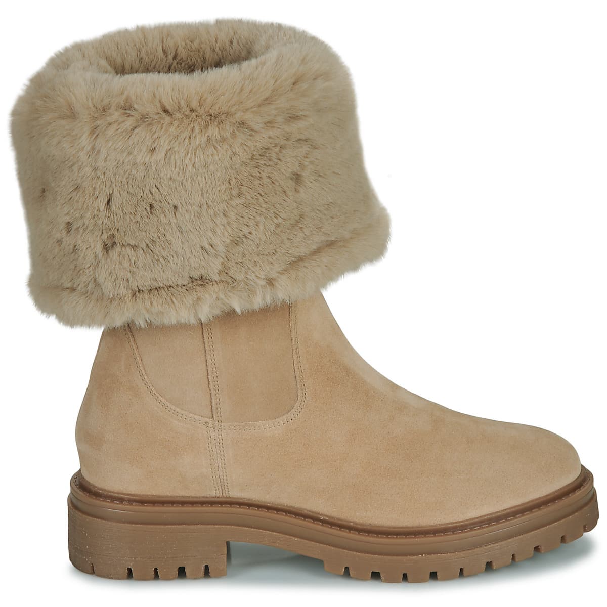 Women's Boots Geox Brown