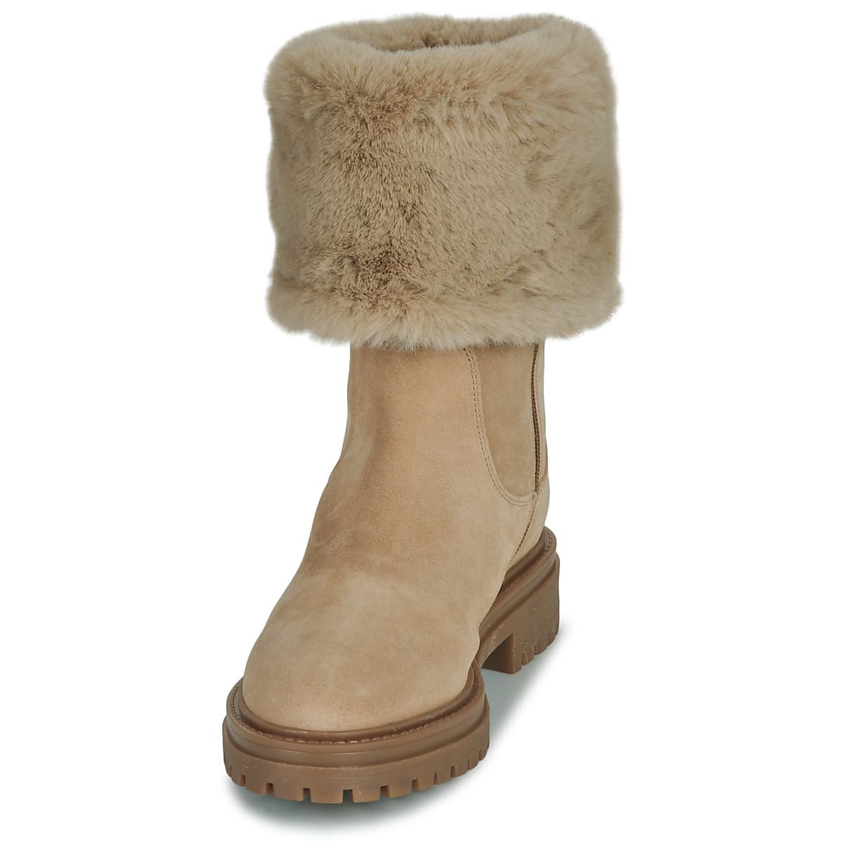 Women's Boots Geox Brown