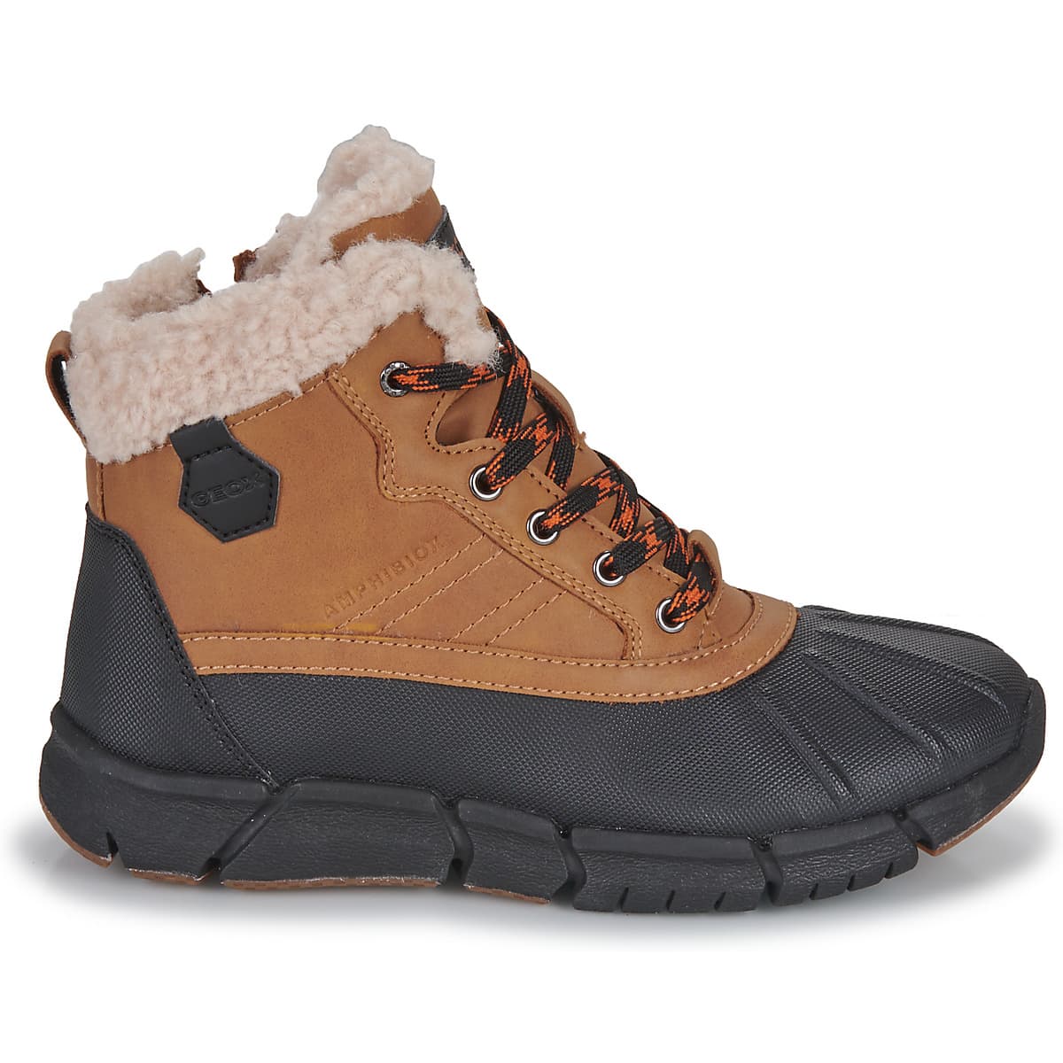 Boys' Outdoor Shoes Geox Brown