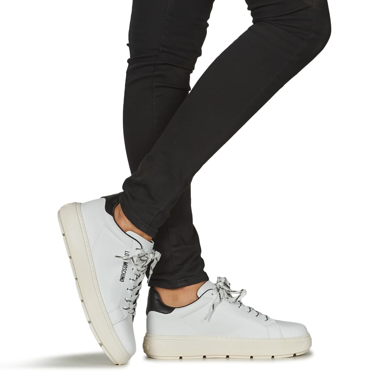 Women's Sneakers Love Moschino White