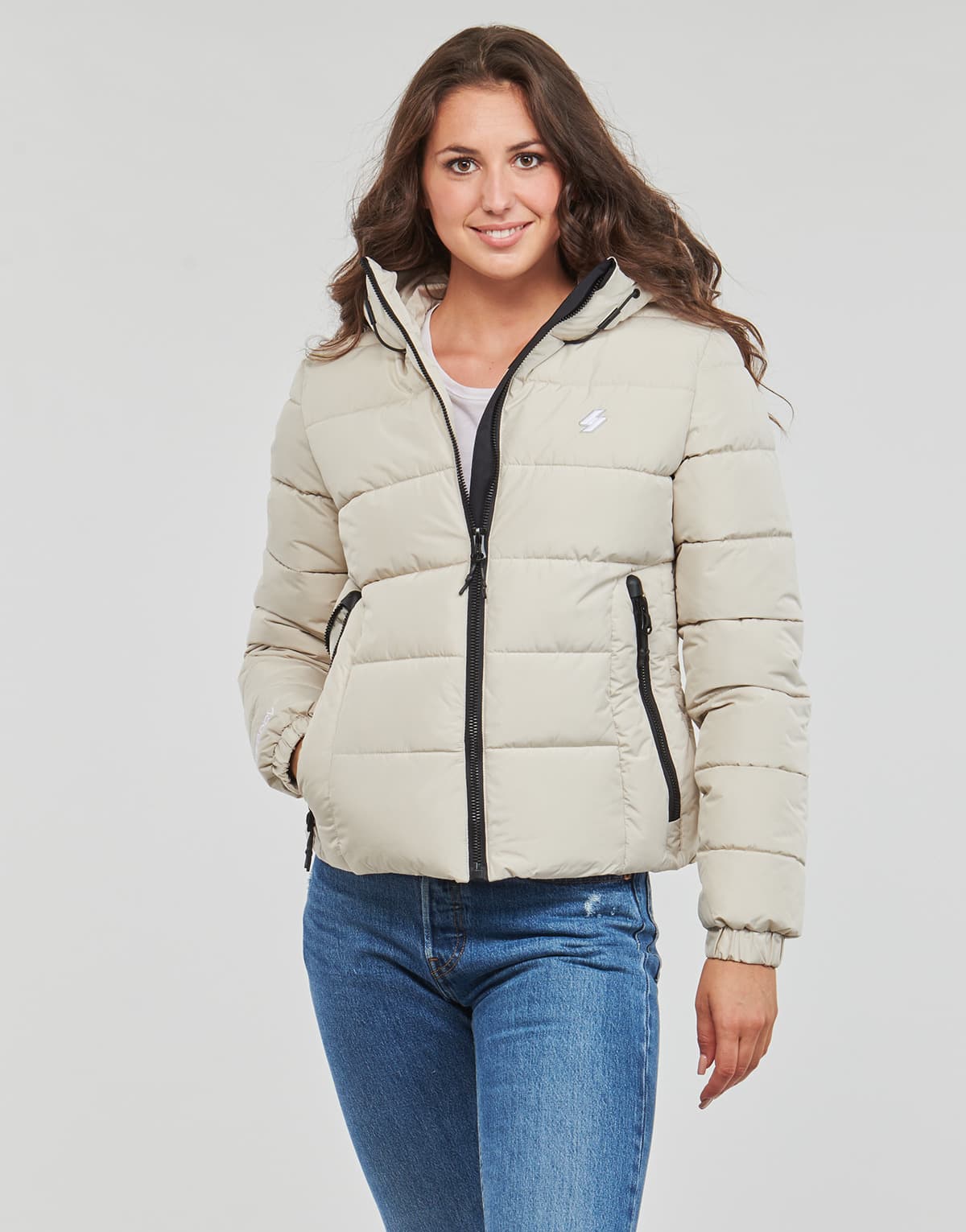 Women's Jackets Superdry Beige