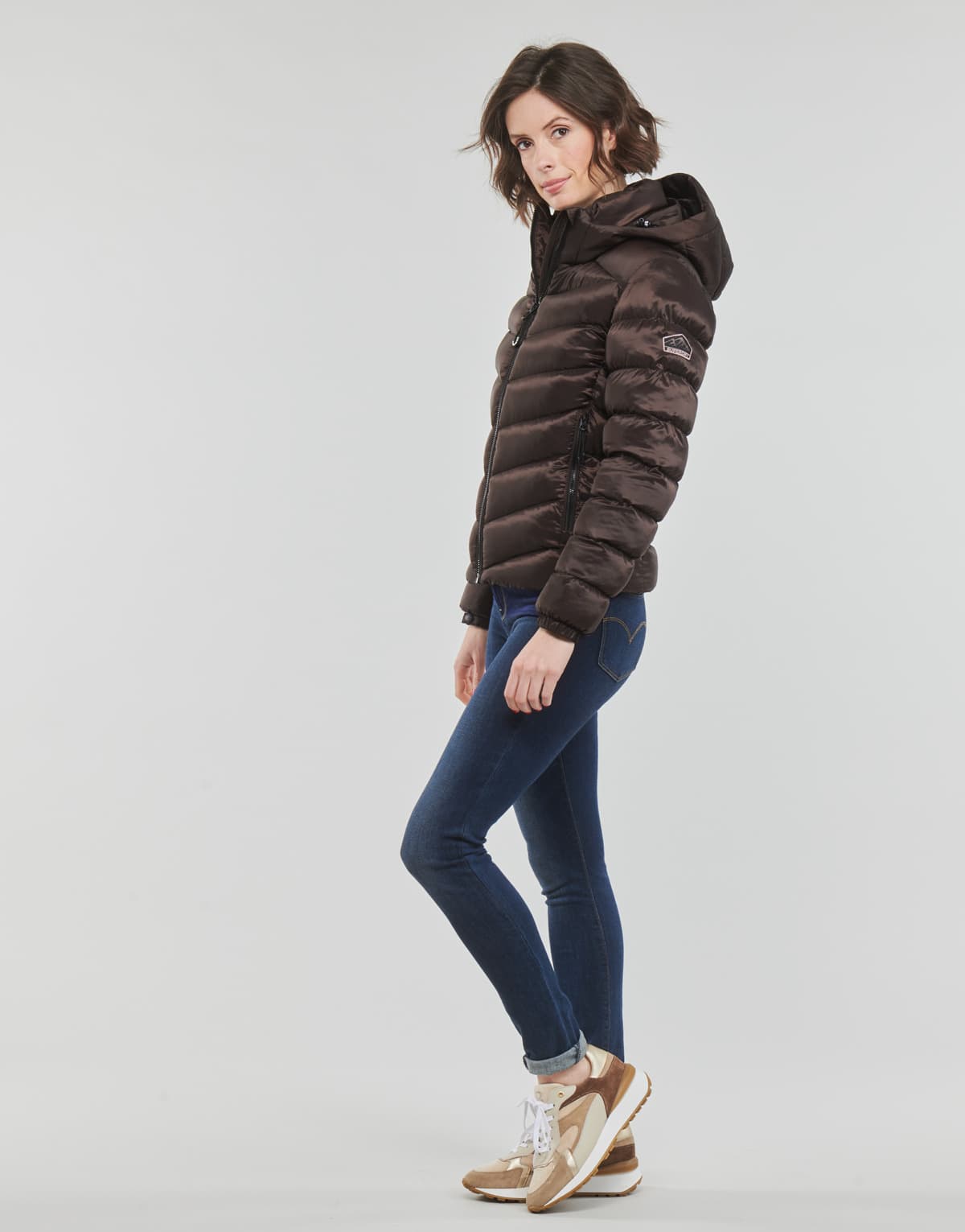 Women's Jackets Superdry Brown