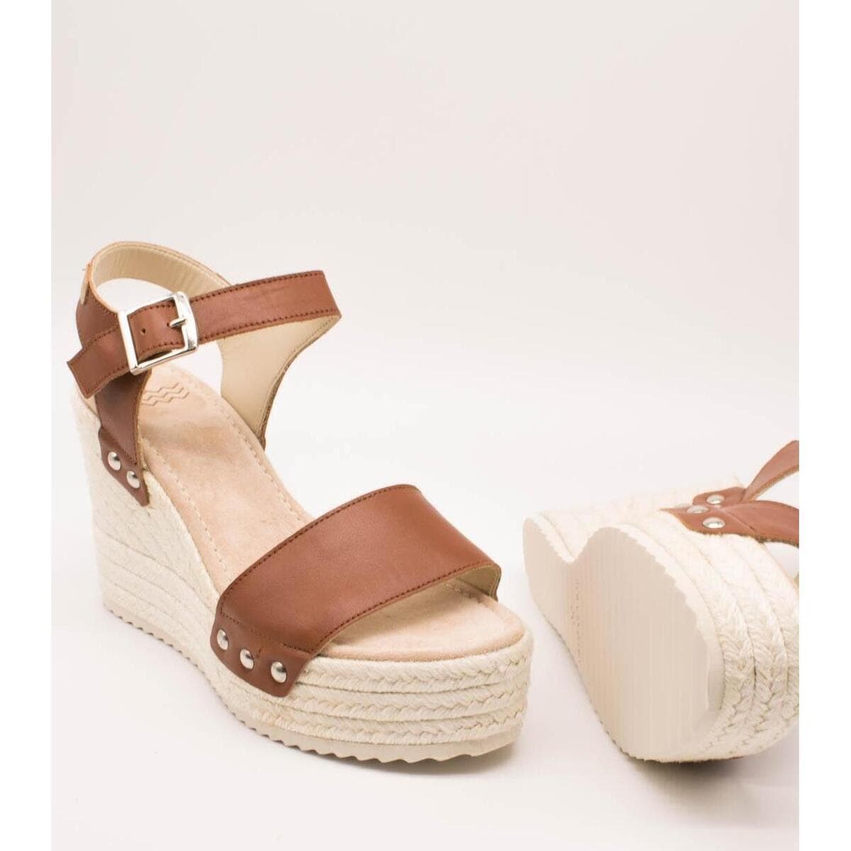 Women's Espadrilles Castell Brown