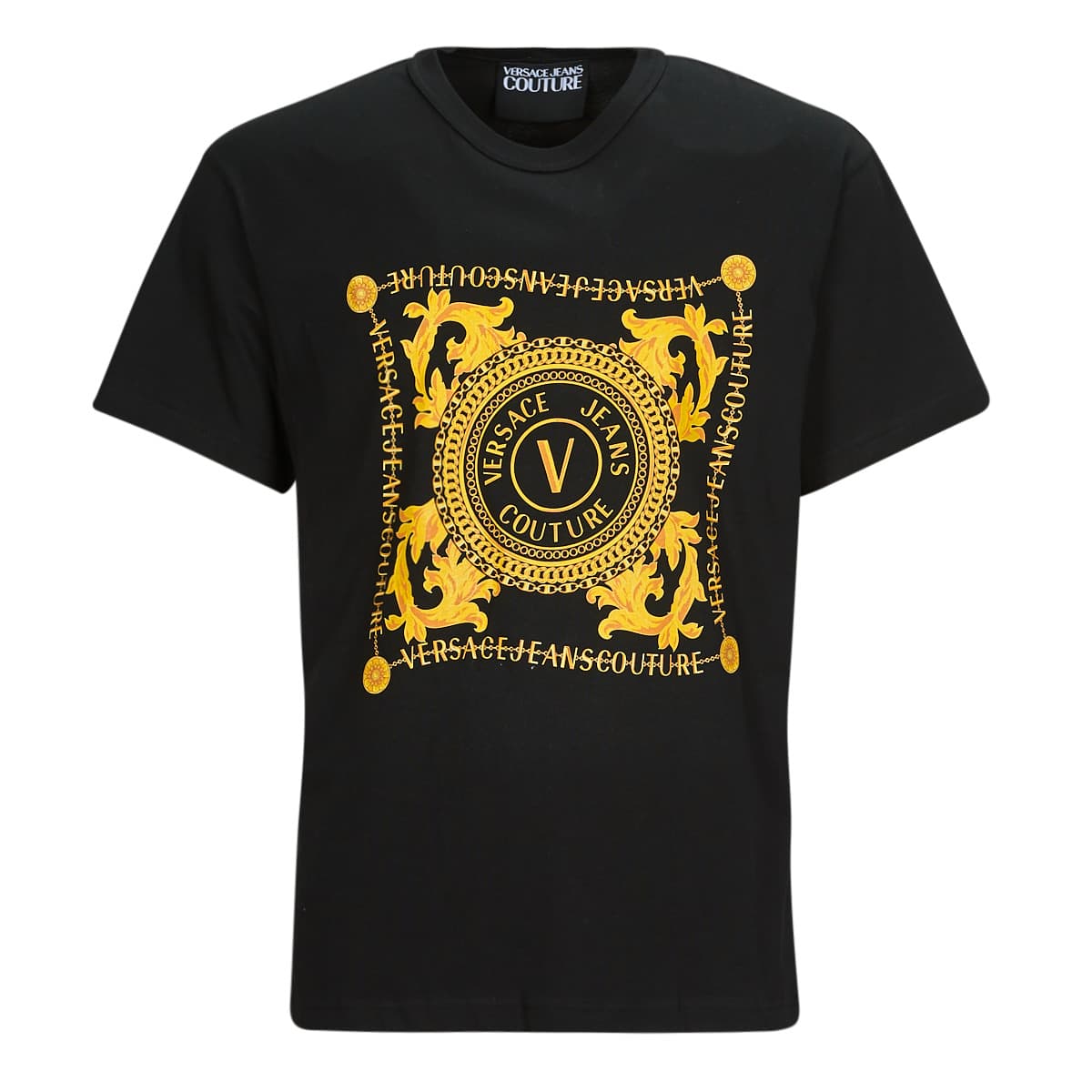 Men's T-Shirts Versace Jeans Couture Black