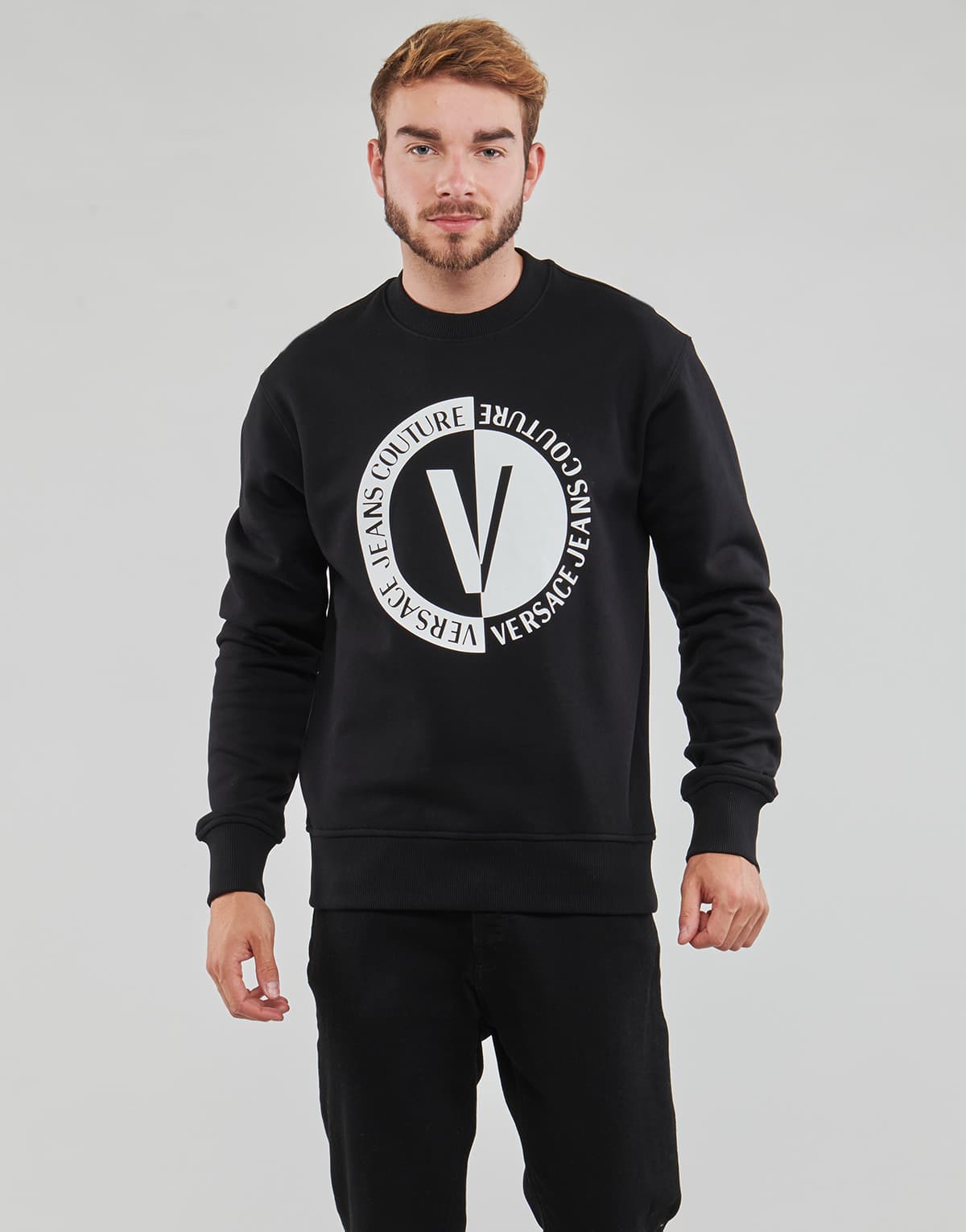 Men's Sports T-Shirts Versace Jeans Couture Black