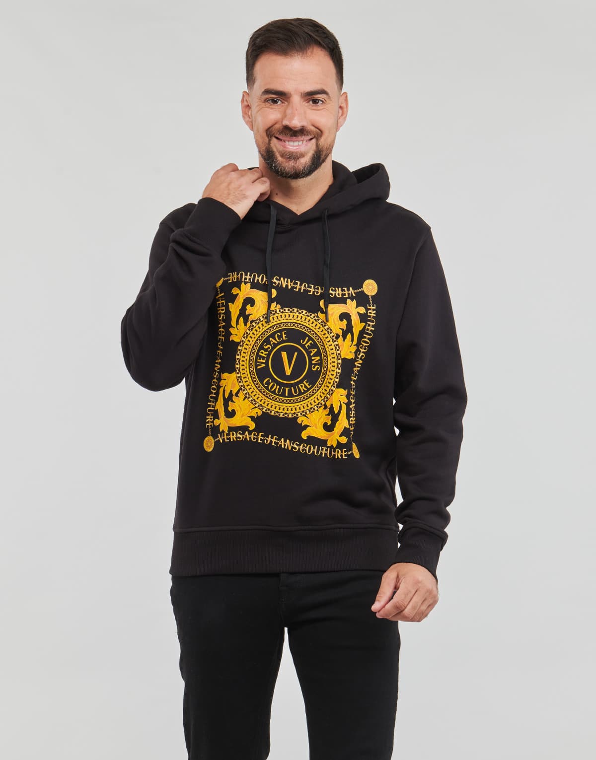 Men's Sweatshirts Versace Jeans Couture Black