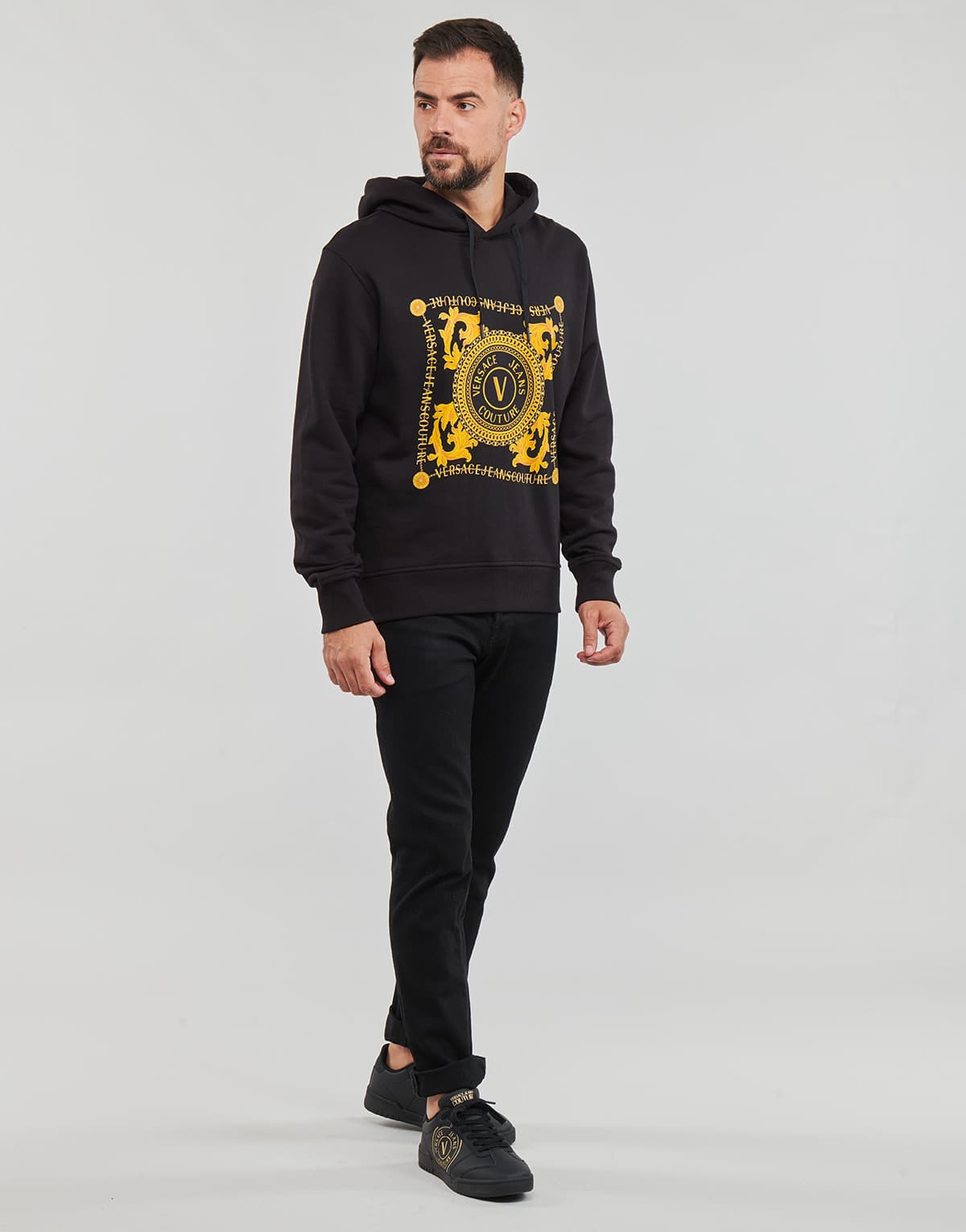 Men's Sweatshirts Versace Jeans Couture Black