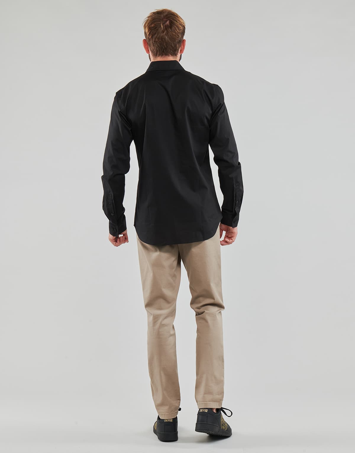 Men's Shirts Versace Jeans Couture Black