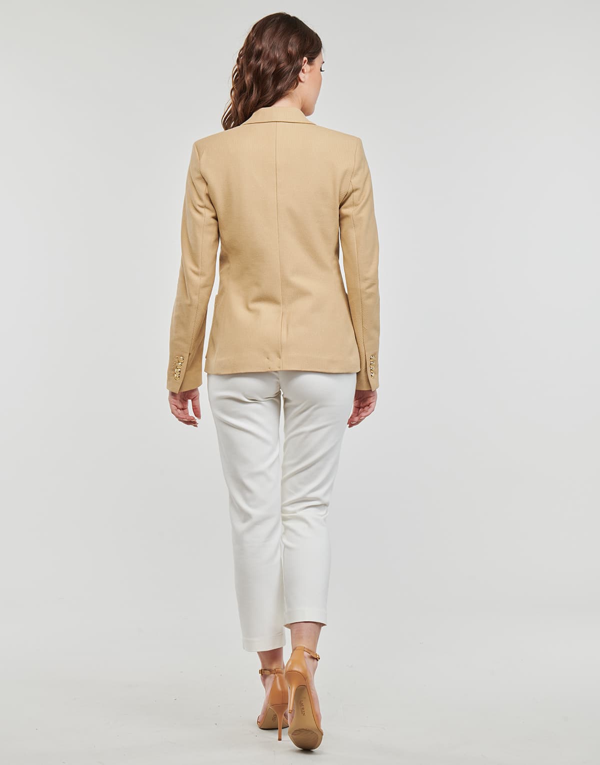 Women's Blazers Lauren Ralph Lauren Beige
