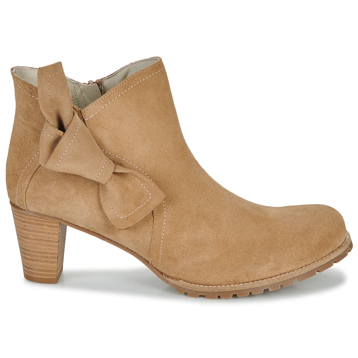 Women's Ankle Boots So Size Beige