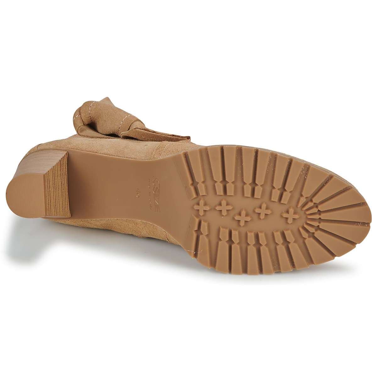 Women's Ankle Boots So Size Beige