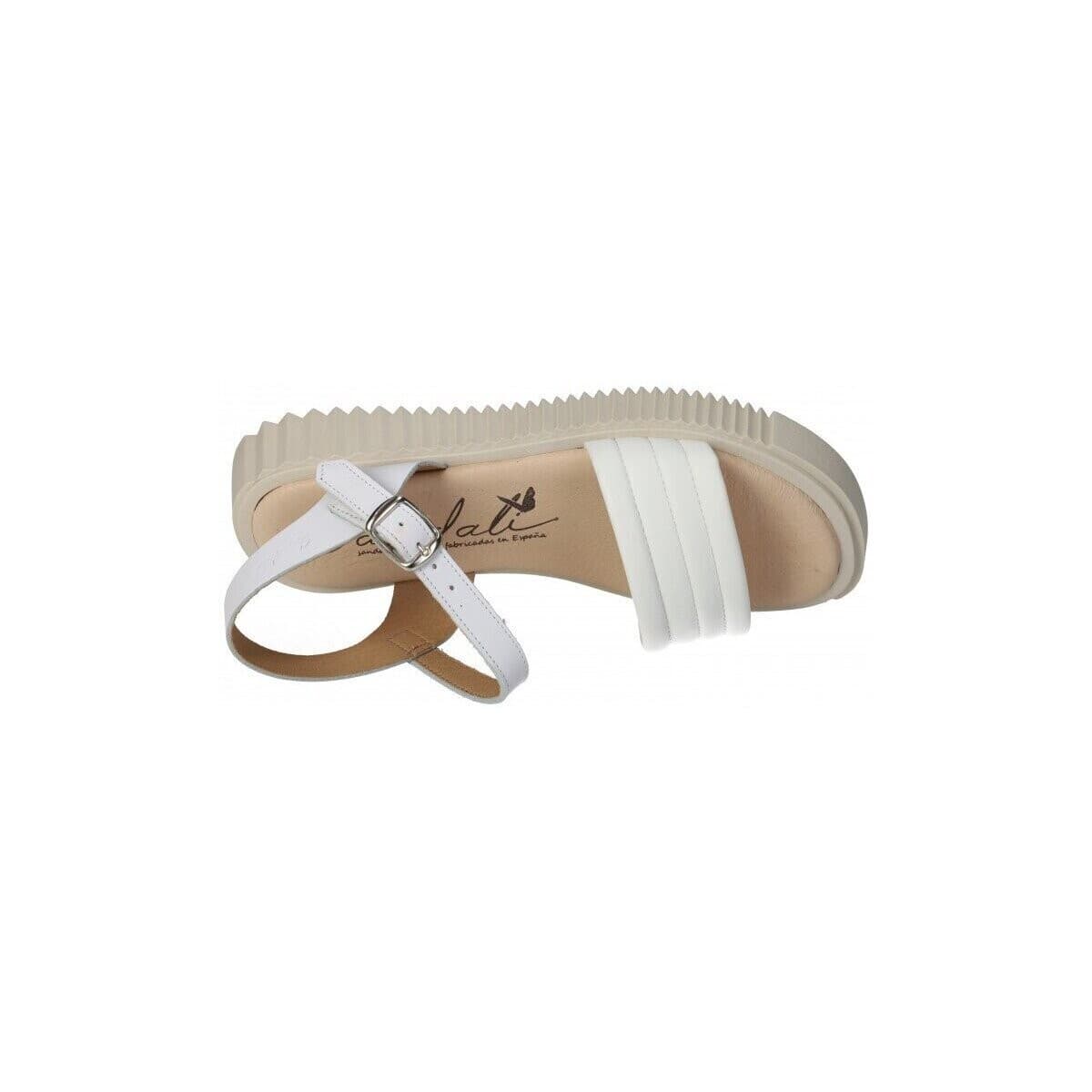 Women's Platforms Sandali White