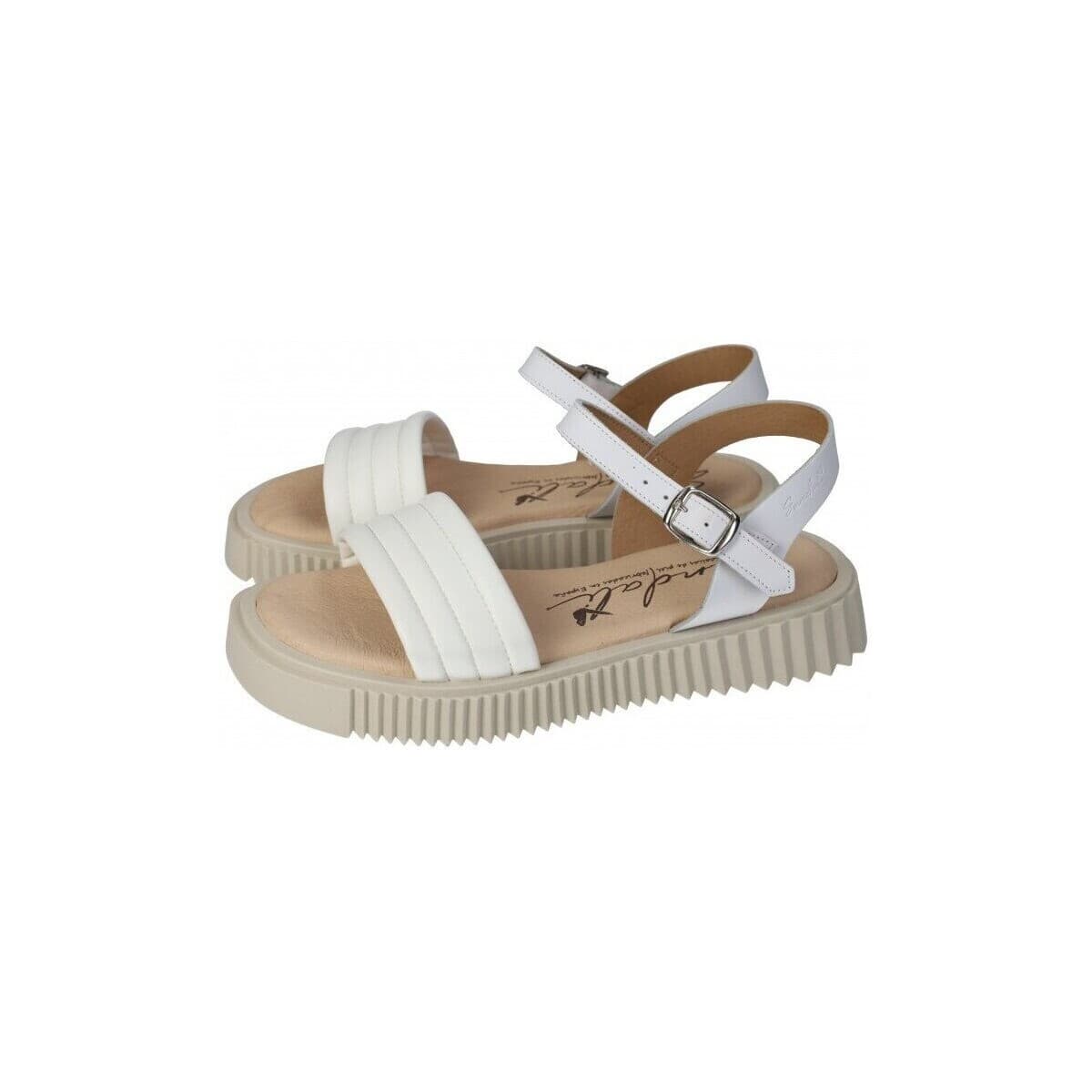 Women's Platforms Sandali White